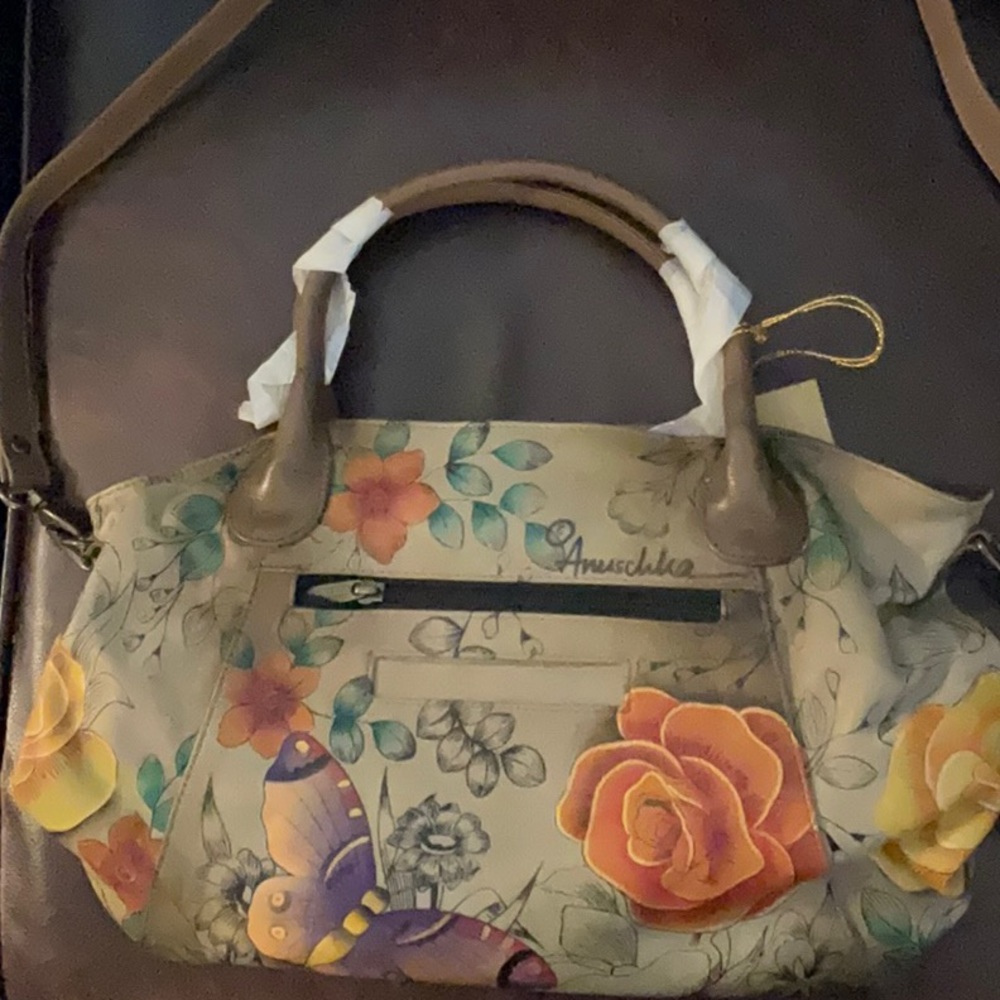 Anuschka hand bag never used brand new